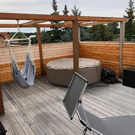 Am Stettiner Haff Апартаменты Monkebude